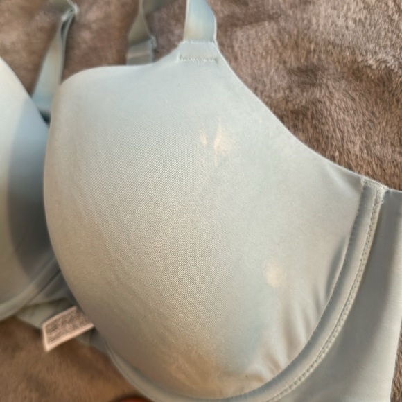 Wacoal Superbly Smooth Underwire Bra - Tourmaline Blue - Size 36D - Picture 4 of 7
